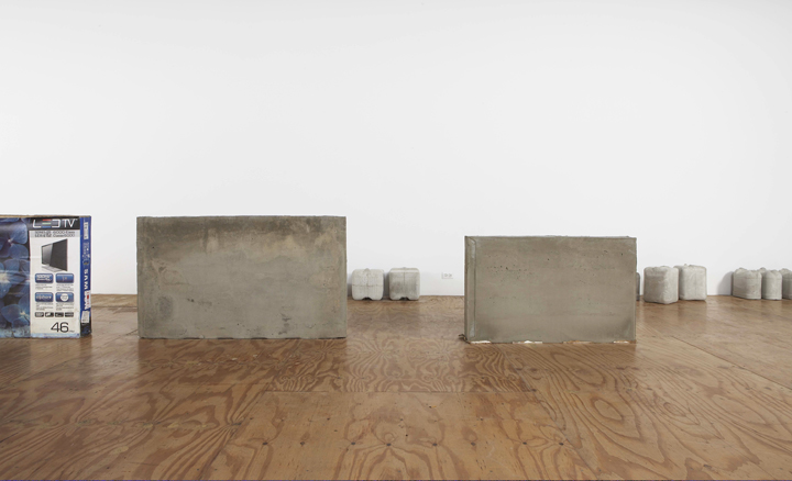 image of tv box-sized concrete blocks